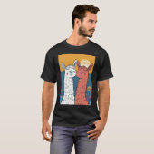 Llama-Rama Romance in Vector Vogue T-Shirt (Vorne ganz)