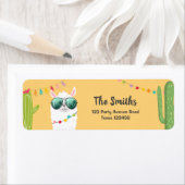 Llama Rama Rücksendeadressen-Aufklebers Fiesta Alp (Insitu)