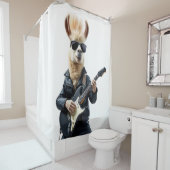 Llama rockstar duschvorhang (Beispiel)