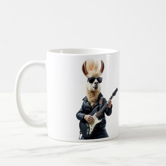 Llama rockstar kaffeetasse (Links)