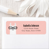 Llama Rücksendeadressen-Aufklebers (Insitu)