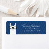 Llama Rücksendeadressen-Aufklebers (Insitu)