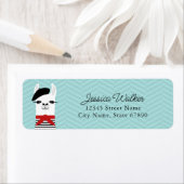 Llama Rücksendeadressen-Aufklebers (Insitu)