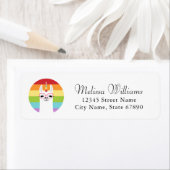 Llama Rücksendeadressen-Aufklebers (Insitu)