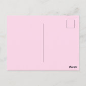 Llama sagt dir postkarte (Rückseite)
