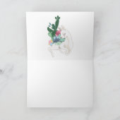 Llama sagt einfach glücklich zum Geburtstag Karte (Innenseite)