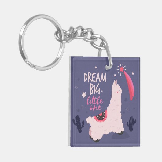 Llama Schlüsselanhänger (Vorderseite links)