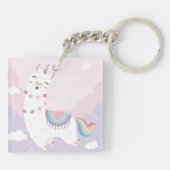 Llama Schlüsselanhänger (Rückseite)