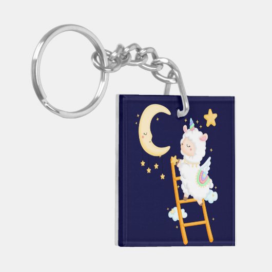 Llama Schlüsselanhänger (Vorderseite links)