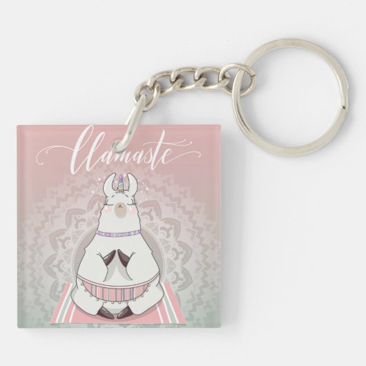 Llama Schlüsselanhänger (Rückseite)