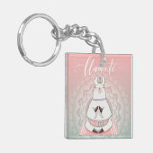 Llama Schlüsselanhänger (Vorderseite links)