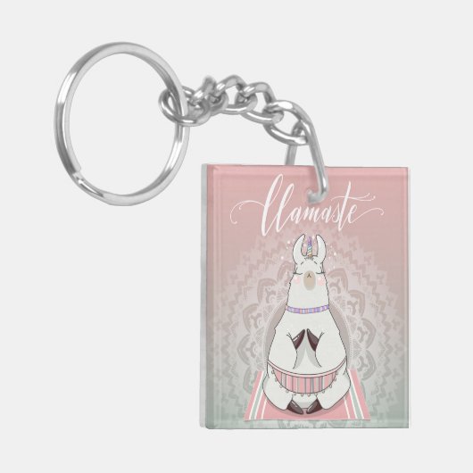 Llama Schlüsselanhänger (Vorderseite links)