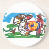 Llama Set Getränkeuntersetzer (Vorne)