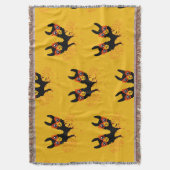 Llama Sisters Decke (Vorderseite Vertikal)