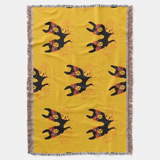 Llama Sisters Decke (Vorderseite Vertikal)