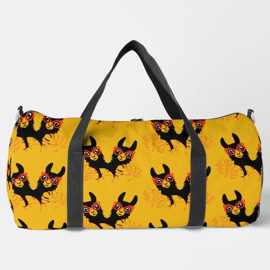 Llama Sisters Duffle Bag (Vorderseite)