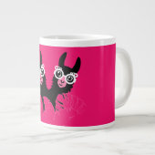 Llama Sisters Jumbo-Tasse (Vorderseite Rechts)