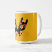 Llama Sisters Kaffeetasse (VorderseiteRechts)