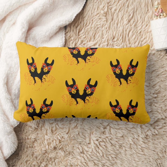 Llama Sisters Lendenkissen (Decke)