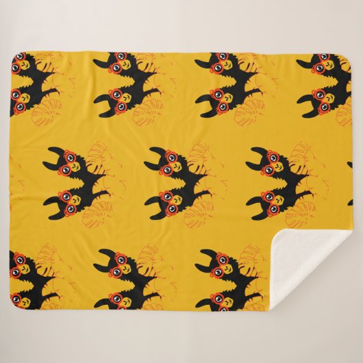 Llama Sisters Sherpadecke (Vorderseite (Horizontal))