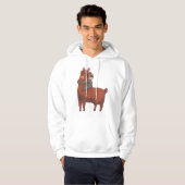 LLAMA SLOTH HUGGGING HOODIE (Vorne ganz)