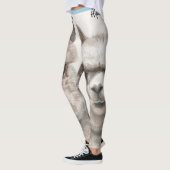 Llama Smiles Original Art Workout Leggings (Links)