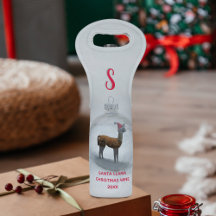 Llama Snow Bauble Niedlich Weihnachtsfeiertag Mono