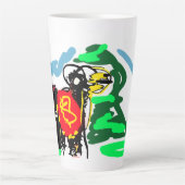 Llama Spaß Milchtasse (Vorderseite)