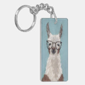 Llama Specs - Oversized Glasses Schlüsselanhänger (Vorderseite links)