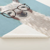 Llama Specs - Oversized Glasses Sherpadecke (3/4)