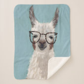 Llama Specs - Oversized Glasses Sherpadecke (Vorderseite)