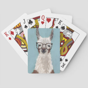 Llama Specs - Oversized Glasses Spielkarten