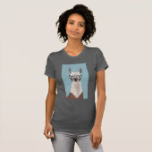 Llama Specs - Oversized Glasses T-Shirt (Vorne ganz)