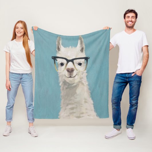 Llama Specs - Platz Fleecedecke (Beispiel)