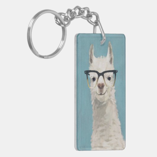 Llama Specs - Platz Schlüsselanhänger (Vorderseite links)