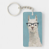 Llama Specs - Platz Schlüsselanhänger (Vorderseite)