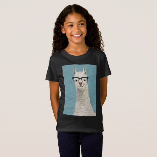 Llama Specs - Platz T-Shirt (Vorne ganz)