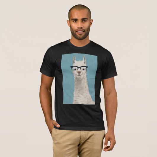 Llama Specs - Platz T-Shirt (Vorne ganz)