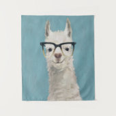 Llama Specs - Platz Wandteppich (Vorderseite)