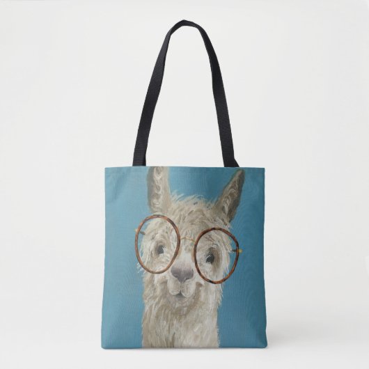 Llama Specs - Rundglas Tasche (Vorderseite)