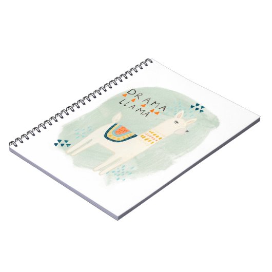 Llama Squad - Drama Llama Notizblock (Linke Seite)