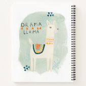 Llama Squad - Drama Llama Notizblock (Rückseite)