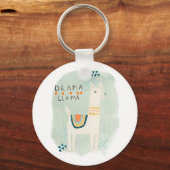 Llama Squad - Drama Llama Schlüsselanhänger (Vorderseite)