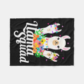 Llama Squad Funny Cute Llama Matching  Fleecedecke (Vorderseite (Horizontal))