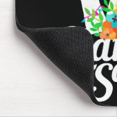 Llama Squad Funny Cute Llama Matching  Mousepad (Ecke)