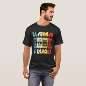 Llama Squad Geburtstag T-Shirt (Vorne ganz)