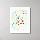 Llama Squad - No Prob-llama Leinwanddruck (Vorderseite)