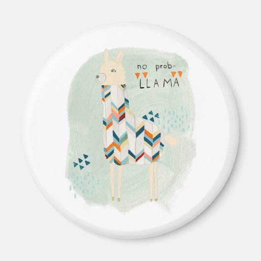 Llama Squad - No Prob-llama Magnet (Vorne)