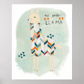Llama Squad - No Prob-llama Poster (Vorne)