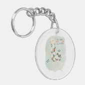 Llama Squad - No Prob-llama Schlüsselanhänger (Vorderseite links)